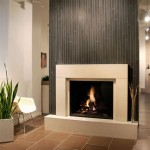 Bring A Modern Look To Your Home With A White Tile Fireplace