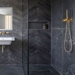 Bring Sophistication And Drama To Your Bathroom With Black Tile
