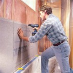 How To Install Cement Board For Tile Shower