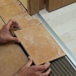 How To Install Transition From Tile Laminate