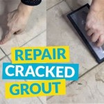 How To Repair Grout In Shower Floor Tiles