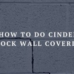 How To Tile Over Cinder Block Walls