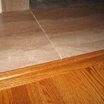 Making A Seamless Transition Between Tile And Wood Flooring