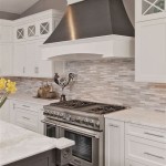 Modern Kitchen Design: Tile Backsplash Ideas With White Cabinets