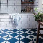 Stylish And Bold - Blue Floor Tiles